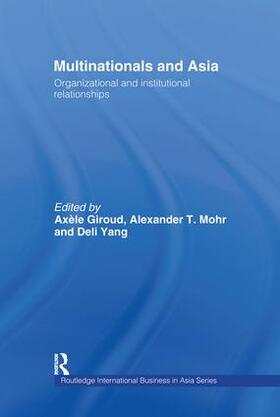 Giroud / Yang / Mohr | Multinationals and Asia | Buch | 978-0-415-34323-7 | sack.de