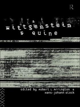 Arrington / Glock |  Wittgenstein and Quine | Buch |  Sack Fachmedien