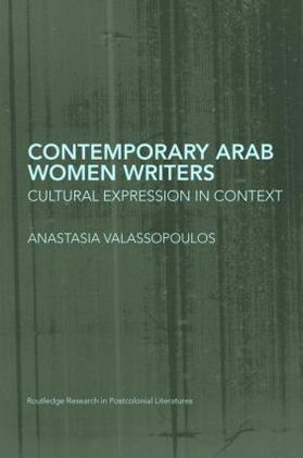 Valassopoulos |  Contemporary Arab Women Writers | Buch |  Sack Fachmedien