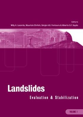 Lacerda / Ehrlich / Fontoura |  Landslides: Evaluation and Stabilization/Glissement de Terrain: Evaluation et Stabilisation, Set of 2 Volumes | Buch |  Sack Fachmedien