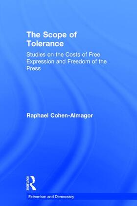 Cohen-Almagor |  The Scope of Tolerance | Buch |  Sack Fachmedien