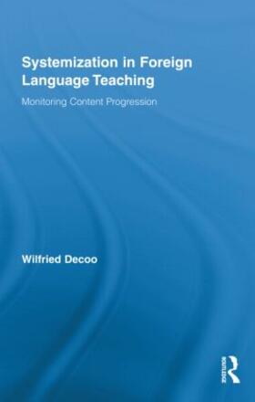 Decoo |  Systemization in Foreign Language Teaching | Buch |  Sack Fachmedien