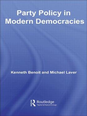 Benoit / Laver |  Party Policy in Modern Democracies | Buch |  Sack Fachmedien