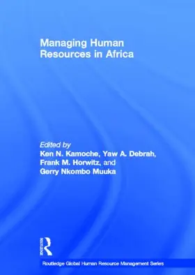 Kamoche / Debrah / Horwitz |  Managing Human Resources in Africa | Buch |  Sack Fachmedien