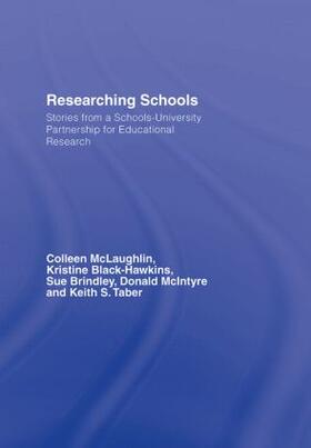 McLaughlin / Black Hawkins / Brindley |  Researching Schools | Buch |  Sack Fachmedien