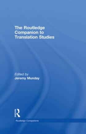 Munday |  The Routledge Companion to Translation Studies | Buch |  Sack Fachmedien