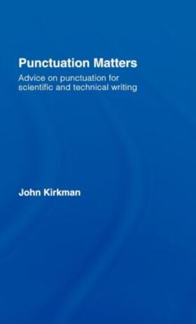 Kirkman |  Punctuation Matters | Buch |  Sack Fachmedien