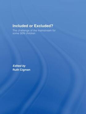 Cigman |  Included or Excluded? | Buch |  Sack Fachmedien