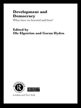 Elgström / Hyden |  Development and Democracy | Buch |  Sack Fachmedien