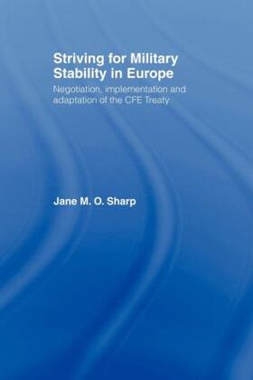 Sharp |  Striving for Military Stability in Europe | Buch |  Sack Fachmedien