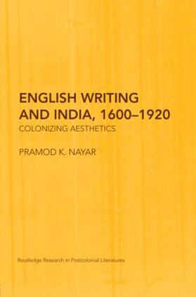 K. Nayar |  English Writing and India, 1600-1920 | Buch |  Sack Fachmedien