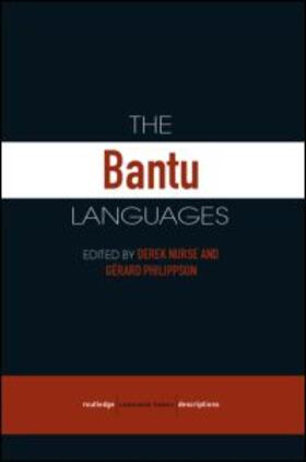 Nurse / Philippson |  The Bantu Languages | Buch |  Sack Fachmedien