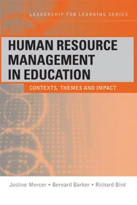 Mercer / Barker / Bird |  Human Resource Management in Education | Buch |  Sack Fachmedien