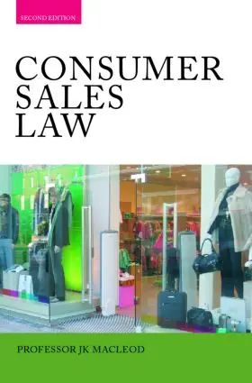 Macleod / Devenney |  Consumer Sales Law | Buch |  Sack Fachmedien