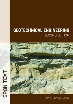 Lancellotta |  Geotechnical Engineering | Buch |  Sack Fachmedien