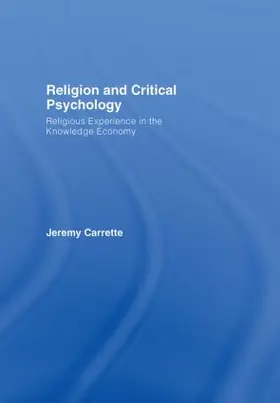 Carrette |  Religion and Critical Psychology | Buch |  Sack Fachmedien