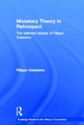 Cesarano |  Monetary Theory in Retrospect | Buch |  Sack Fachmedien