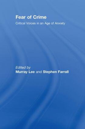 Lee / Farrall |  Fear of Crime | Buch |  Sack Fachmedien