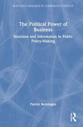 Bernhagen |  The Political Power of Business | Buch |  Sack Fachmedien