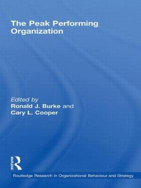Burke / Cooper |  The Peak Performing Organization | Buch |  Sack Fachmedien