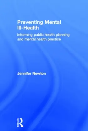 Newton |  Preventing Mental Ill-Health | Buch |  Sack Fachmedien