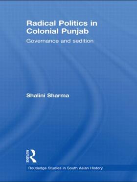 Sharma |  Radical Politics in Colonial Punjab | Buch |  Sack Fachmedien