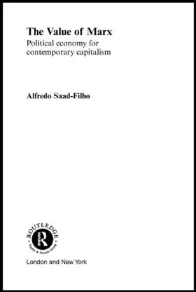 Filho |  The Value of Marx | Buch |  Sack Fachmedien