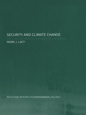 Lacy |  Security and Climate Change | Buch |  Sack Fachmedien