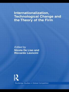 De Liso / Leoncini |  Internationalization, Technological Change and the Theory of the Firm | Buch |  Sack Fachmedien