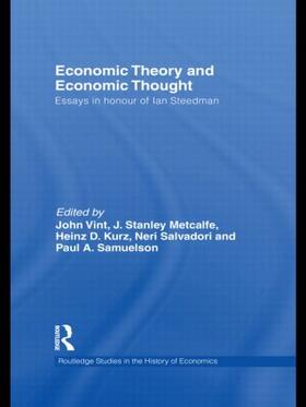 Vint / Metcalfe / Kurz |  Economic Theory and Economic Thought | Buch |  Sack Fachmedien