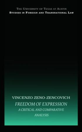 Zeno-Zencovich |  Freedom of Expression | Buch |  Sack Fachmedien