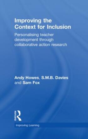 Howes / Davies / Fox |  Improving the Context for Inclusion | Buch |  Sack Fachmedien