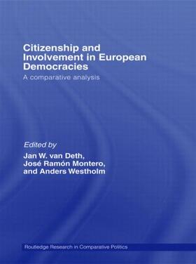 Deth / Van Deth / Ramón Montero |  Citizenship and Involvement in European Democracies | Buch |  Sack Fachmedien