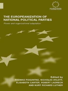 Poguntke / Aylott / Carter |  The Europeanization of National Political Parties | Buch |  Sack Fachmedien