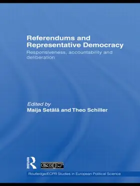 Setälä / Schiller |  Referendums and Representative Democracy | Buch |  Sack Fachmedien