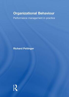 Pettinger |  Organizational Behaviour | Buch |  Sack Fachmedien