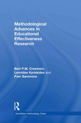 Creemers / Kyriakides / Sammons |  Methodological Advances in Educational Effectiveness Research | Buch |  Sack Fachmedien