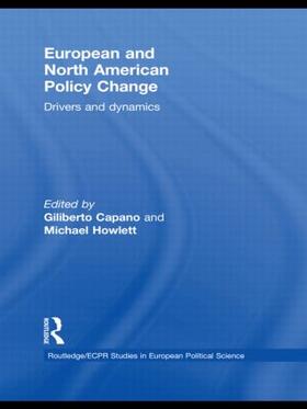 Capano / Howlett |  European and North American Policy Change | Buch |  Sack Fachmedien