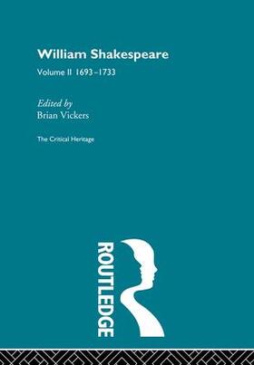 Vickers |  William Shakespeare | Buch |  Sack Fachmedien