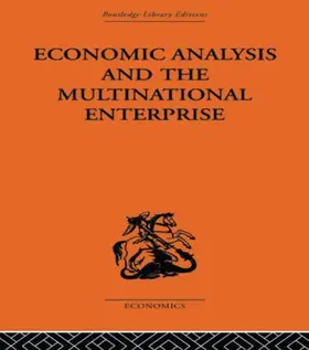 Dunning |  Economic Analysis and Multinational Enterprise | Buch |  Sack Fachmedien