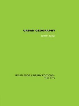 Taylor |  Urban Geography | Buch |  Sack Fachmedien