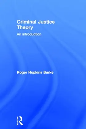 Hopkins Burke |  Criminal Justice Theory | Buch |  Sack Fachmedien