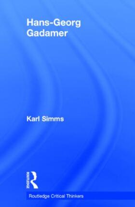 Simms |  Hans-Georg Gadamer | Buch |  Sack Fachmedien