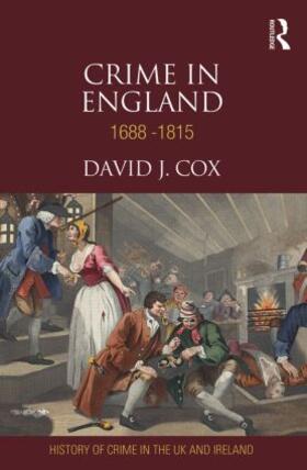 Cox |  Crime in England 1688-1815 | Buch |  Sack Fachmedien