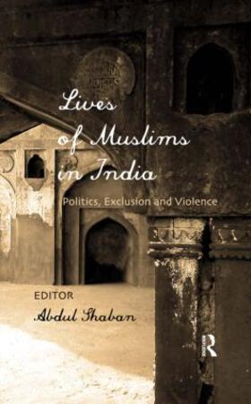 Shaban |  Lives of Muslims in India | Buch |  Sack Fachmedien