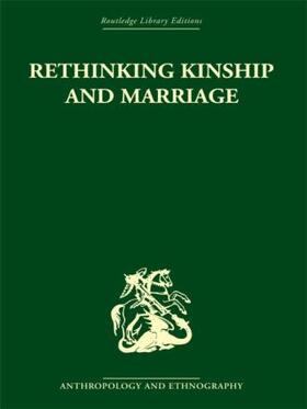 Needham |  Rethinking Marriage and Kinship | Buch |  Sack Fachmedien