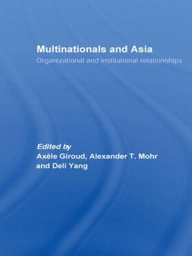 Giroud / Yang / Mohr |  Multinationals and Asia | Buch |  Sack Fachmedien