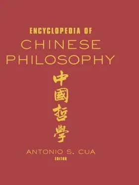 Cua |  Encyclopedia of Chinese Philosophy | Buch |  Sack Fachmedien