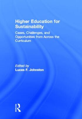 Johnston |  Higher Education for Sustainability | Buch |  Sack Fachmedien