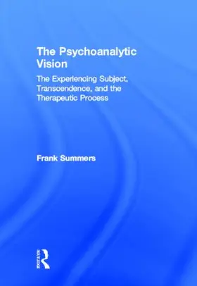 Summers |  The Psychoanalytic Vision | Buch |  Sack Fachmedien